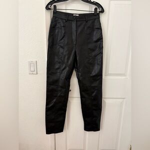 Aritzia Wilfred Rebel Vegan Leather Pants - Size 4